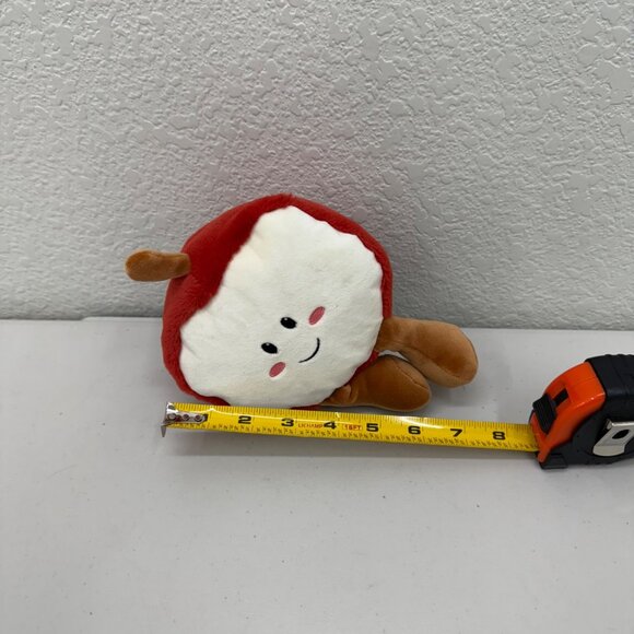 Giggle Scape Red Apple Plush Stuffed Soft Cuddle Toy Teacher - Picture 5 of 5